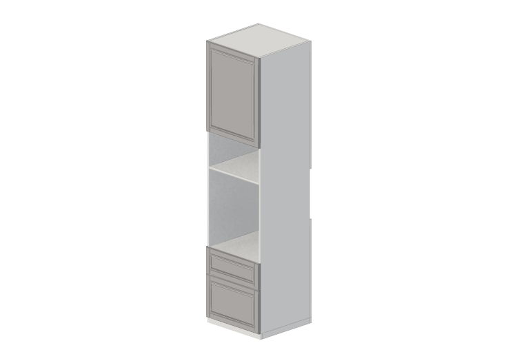 Columnas 3D - Armario columna con electrodomésticos... Columnas 3D - Armario columna con electrodomésticos...