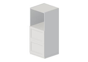 Colunas 3D - M&oacute;vel de coluna c/ espa&ccedil;o p/ eletrodom&eacute;sticos - Ikea - Metod - Maximera - Axstad