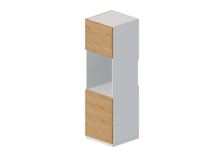 Colonne 3D - Mobile a colonna con incasso elettrodomestici... Colonne 3D - Mobile a colonna con incasso elettrodomestici...