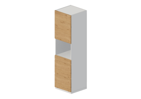 Colunas 3D - M&oacute;vel de coluna c/ espa&ccedil;o p/ eletrodom&eacute;sticos - Ikea - Metod - Voxtorp