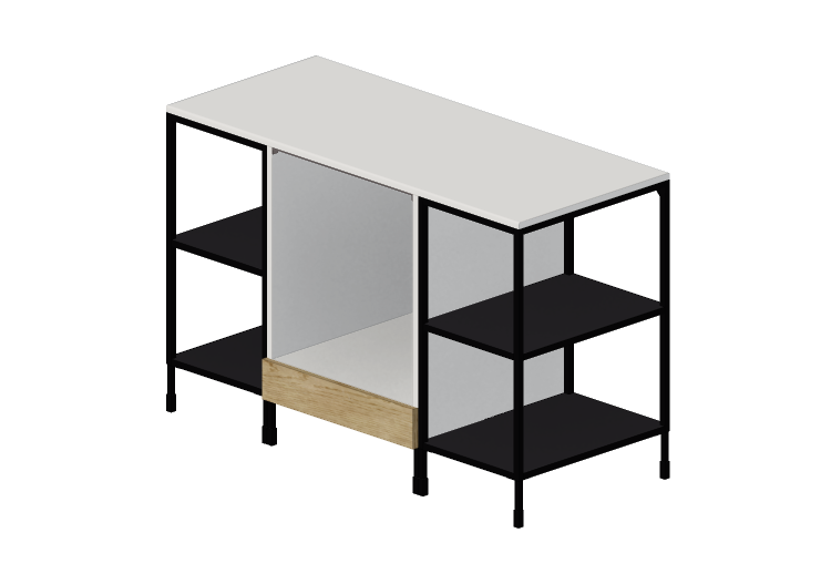 Mobili 3D - Composizione per cucina - Ikea - Enhet - IKEA Mobili 3D - Composizione per cucina - Ikea - Enhet - IKEA