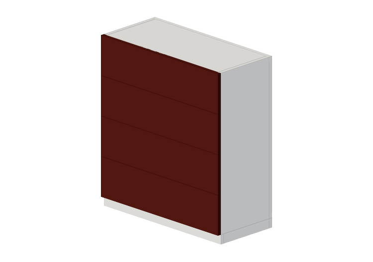 Mobili 3D - Mobile in legno laccato - Ikea - Metod -... Mobili 3D - Mobile in legno laccato - Ikea - Metod -...