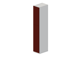 Meubles 3D - Meuble en bois laqu&eacute; - Ikea - Metod