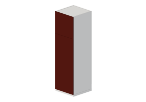Meubles 3D - Meuble en bois laqu&eacute; - Ikea - Metod