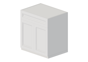 Muebles 3D - Armario de madera lacada - Ikea - Metod - Axstad