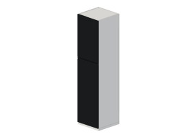 Muebles 3D - Armario de madera lacada - Ikea - Metod - Upplöv
