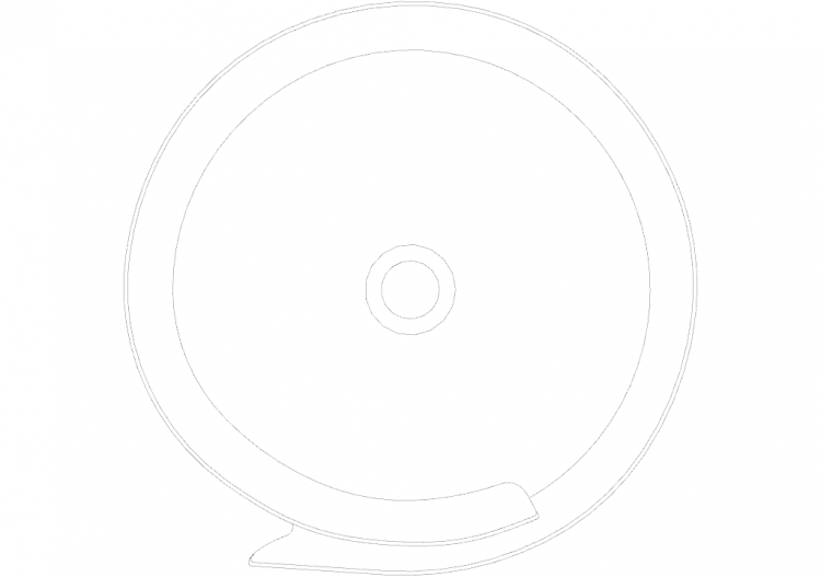 Sanitaires DWG - ROLL_01 - ACCA software