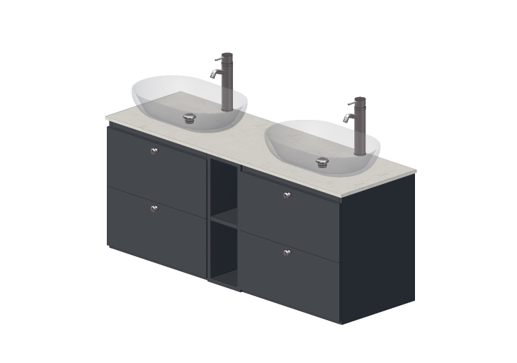 Muebles 3D - Composición de baño - Ikea - Godmorgon -... Muebles 3D - Composición de baño - Ikea - Godmorgon -...