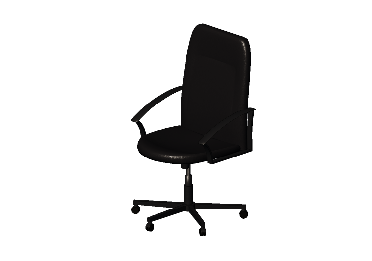 Chaises 3D - Chaise en cuir - Ikea - Allak - IKEA Chaises 3D - Chaise en cuir - Ikea - Allak - IKEA