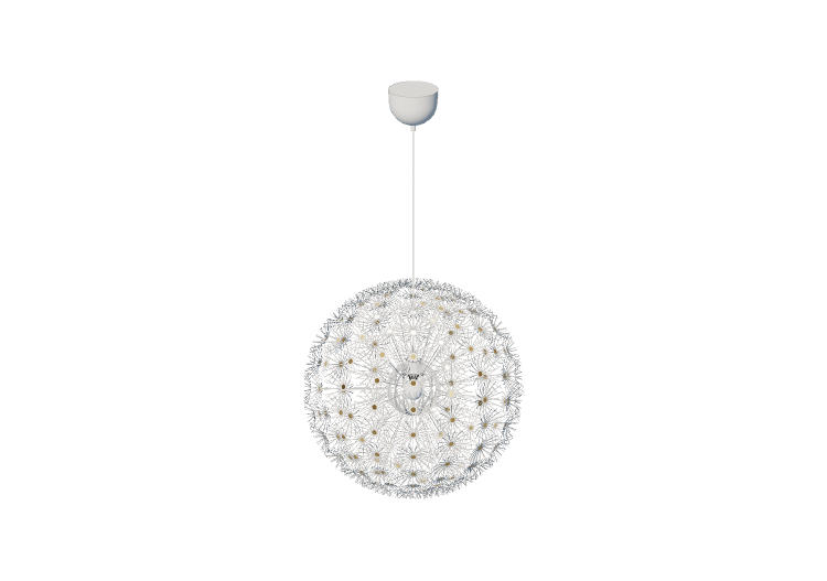 Lámpara colgante 3D - Lámpara suspendida - Ikea - Maskros -... Lámpara colgante 3D - Lámpara suspendida - Ikea - Maskros -...