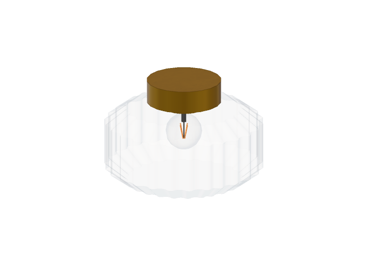 Lampada da soffitto 3D - Lampada da soffitto in vetro -... Lampada da soffitto 3D - Lampada da soffitto in vetro -...
