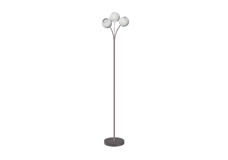 Lámpara de pie 3D - Lámpara de pie de metal - Ikea - Minut... Lámpara de pie 3D - Lámpara de pie de metal - Ikea - Minut...