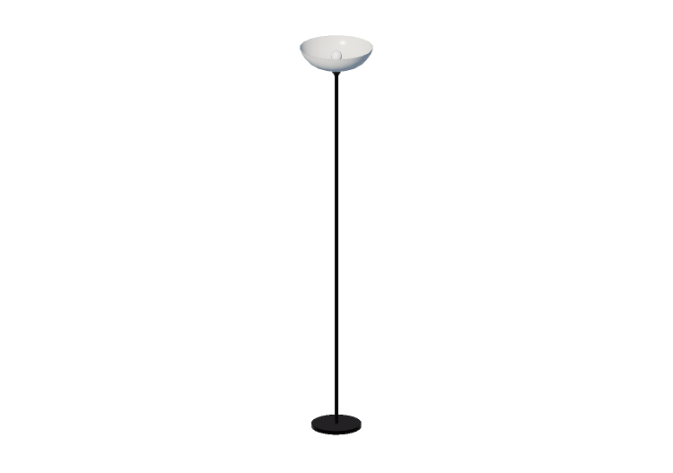 Lámpara de pie 3D - Lámpara de pie de metal - Ikea - Not -... Lámpara de pie 3D - Lámpara de pie de metal - Ikea - Not -...