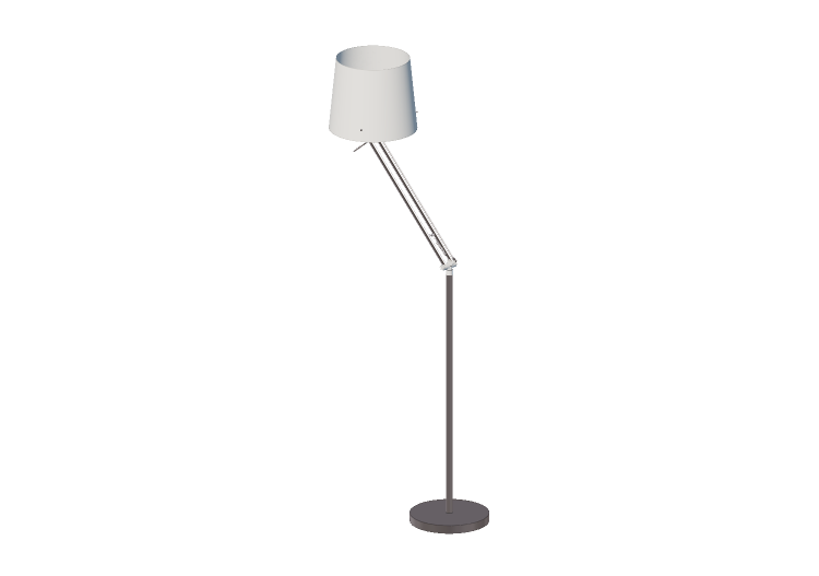 Lampe à sol 3D - Lampe de sol en métal - Ikea - Samtid -... Lampe à sol 3D - Lampe de sol en métal - Ikea - Samtid -...