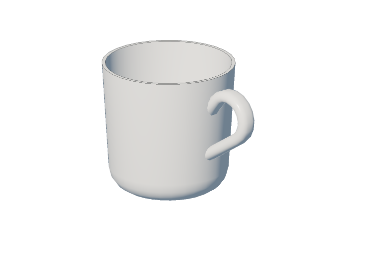 Crockery and cutlery 3D - Ceramic Cup - Ikea - 365 - IKEA Crockery and cutlery 3D - Ceramic Cup - Ikea - 365 - IKEA