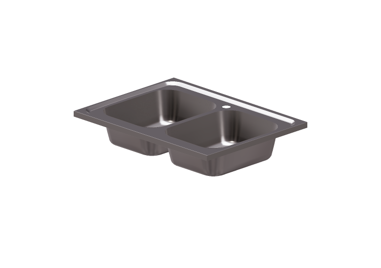 Lavelli 3D - Lavello a due vasche - Intra - AH08-P - Intra Lavelli 3D - Lavello a due vasche - Intra - AH08-P - Intra