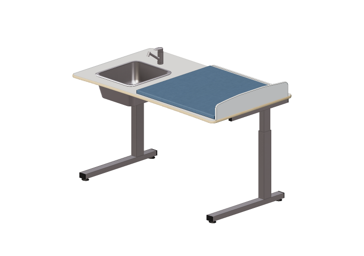 Acessórios 3D - Banheiro com trocador - Jeltec - Elit 140V... Acessórios 3D - Banheiro com trocador - Jeltec - Elit 140V...