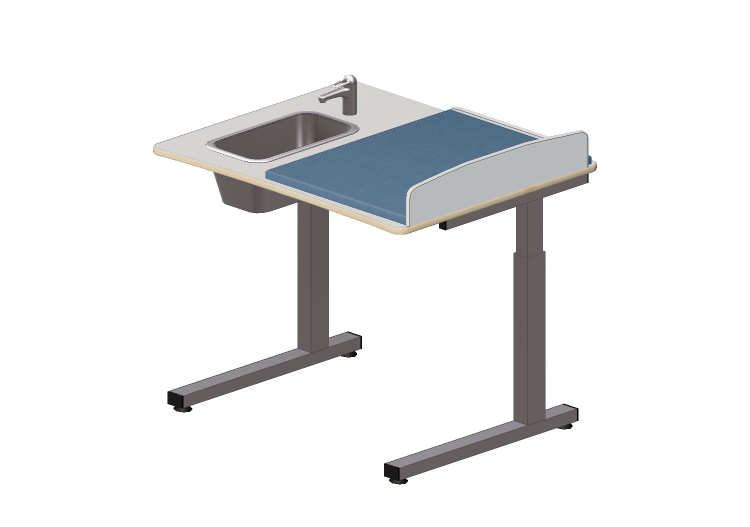 配饰 - Changing table with washbasin - Jeltec - Elit 100V -... 配饰 - Changing table with washbasin - Jeltec - Elit 100V -...