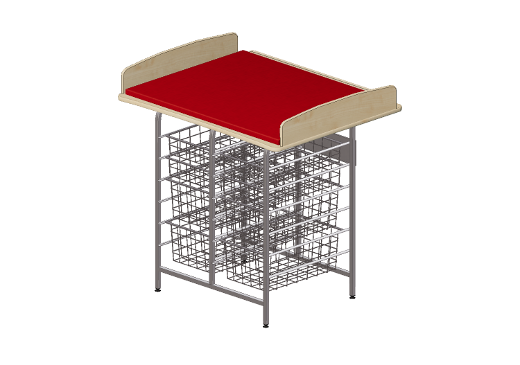 Accessoires 3D - Table à langer - Jeltec - Fast 100 -... Accessoires 3D - Table à langer - Jeltec - Fast 100 -...