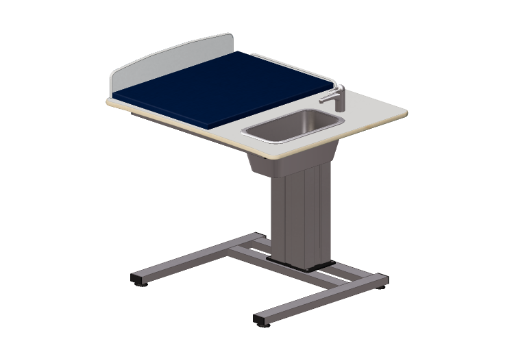 Accessori 3D - Fasciatoio con lavabo - Jeltec - Elin 100H -... Accessori 3D - Fasciatoio con lavabo - Jeltec - Elin 100H -...