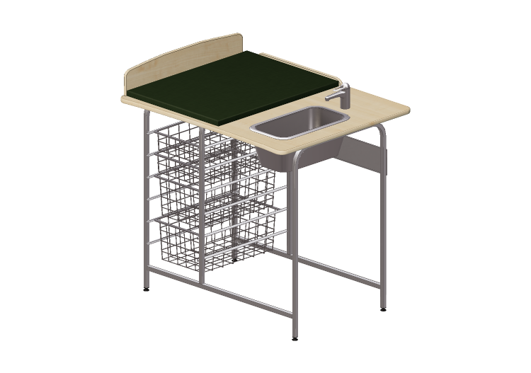 Acessórios 3D - Banheiro com trocador - Jeltec - Fast 100H... Acessórios 3D - Banheiro com trocador - Jeltec - Fast 100H...