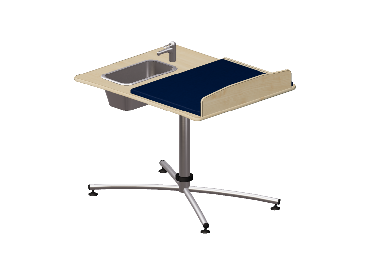 Accessoires 3D - Table à langer avec lavabo - Jeltec -... Accessoires 3D - Table à langer avec lavabo - Jeltec -...