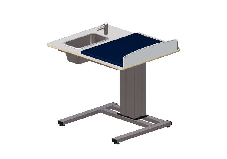 配饰 - Changing table with washbasin - Jeltec - Elin 100V -... 配饰 - Changing table with washbasin - Jeltec - Elin 100V -...