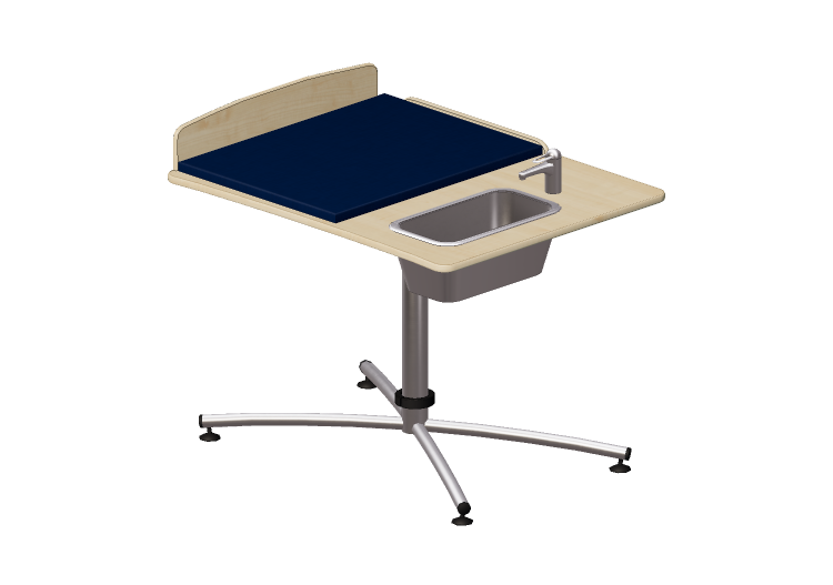 配饰 - Changing table with washbasin - Jeltec - Manuela 100H... 配饰 - Changing table with washbasin - Jeltec - Manuela 100H...