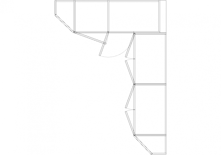 Armoires DWG - Armoire battants angulaire dte 07 - ACCA...