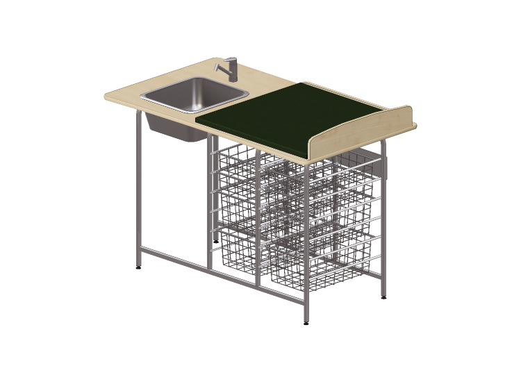 Acessórios 3D - Banheiro com trocador - Jeltec - Fast 140V... Acessórios 3D - Banheiro com trocador - Jeltec - Fast 140V...