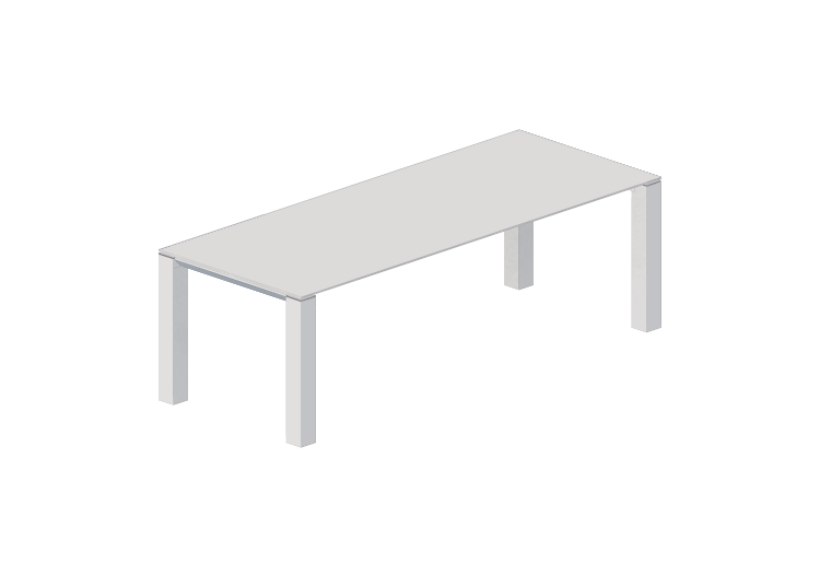 Tables 3D - Table en bois - Jori - Opera - T240GHW - Jori Tables 3D - Table en bois - Jori - Opera - T240GHW - Jori