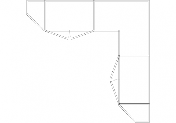 Armoires DWG - Armoire battants angulaire dte 14 - ACCA...
