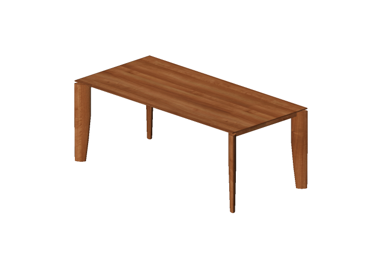Mesas 3D - Mesa de madeira - Jori - Rialto - R20EW - Jori Mesas 3D - Mesa de madeira - Jori - Rialto - R20EW - Jori