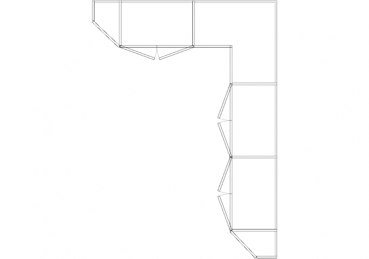 Armoires DWG - Armoire battants angulaire dte 17 - ACCA...