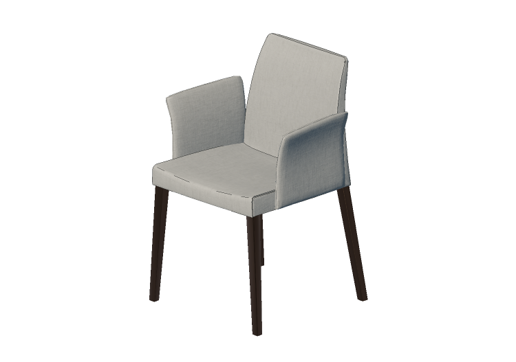 Chaises 3D - Chaise en tissu - Jori - Perla - CLACASLO -... Chaises 3D - Chaise en tissu - Jori - Perla - CLACASLO -...