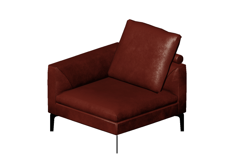 Chairs and Sofas 3D - Leather Armchair - Jori - Oryx - CE95... Chairs and Sofas 3D - Leather Armchair - Jori - Oryx - CE95...
