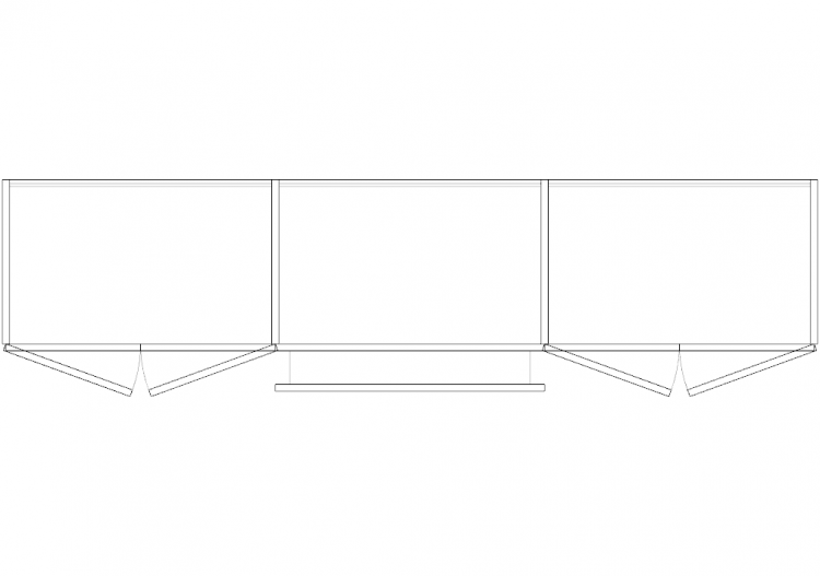 DWG Schränke - Kleiderschrank mit Drehflügel und Schubladen...