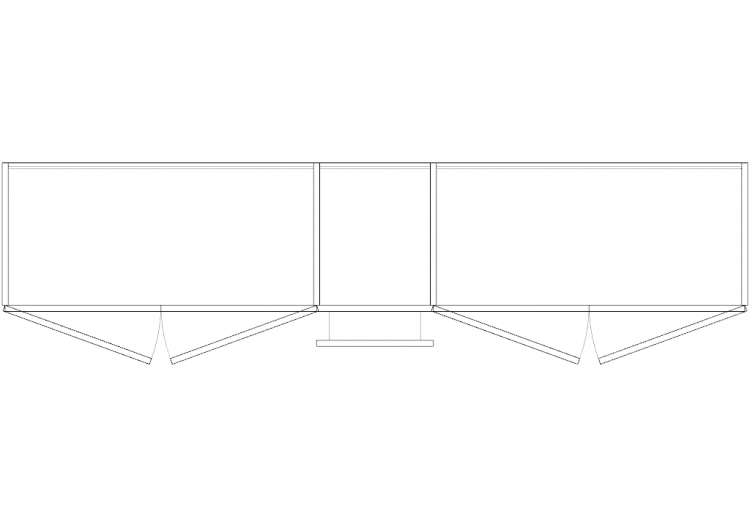 Wardrobes DWG - Hinged door Wardrobe and drawers 04 - ACCA...
