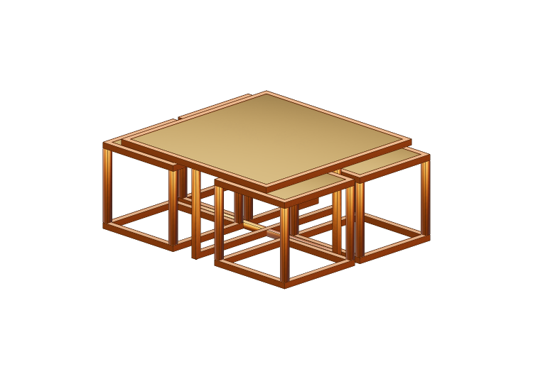 Mesas 3D - Mesa retangular - Kare – 82737 - Kare Mesas 3D - Mesa retangular - Kare – 82737 - Kare