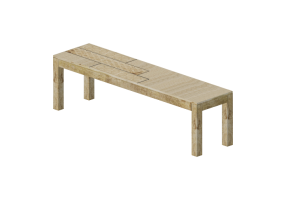 Tables 3D - Table rectangulaire - Kare &ndash; 81933