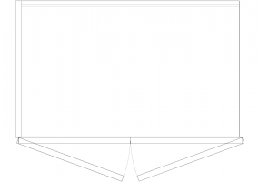 Armoires DWG - Armoire un seul battant 07