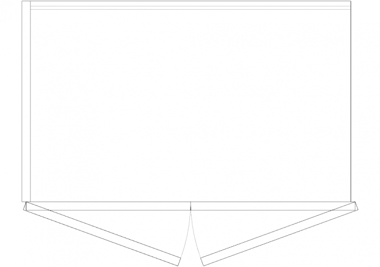 Armoires DWG - Armoire un seul battant 07 - ACCA software