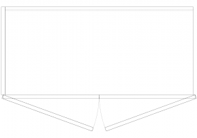 Armoires DWG - Armoire un seul battant 08