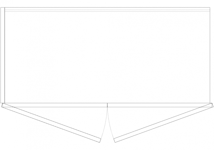Armoires DWG - Armoire un seul battant 08 - ACCA software