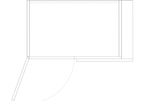 Armoires DWG - Armoire un seul battant 11