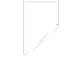 Armoires DWG - Armoire un seul battant 13