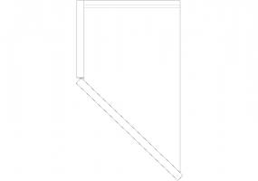 Armoires DWG - Armoire un seul battant 14