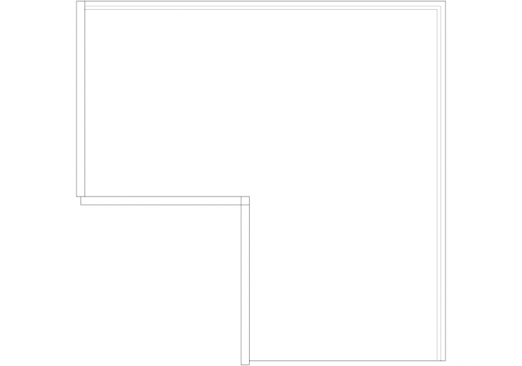 Armoires DWG - Armoire un seul battant 17 - ACCA software