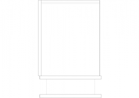 Armoires DWG - Armoire un seul battant 18