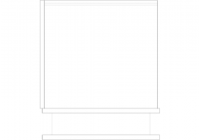 Armoires DWG - Armoire un seul battant 19
